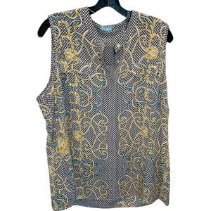J McLaughlin Silk Top Size XL